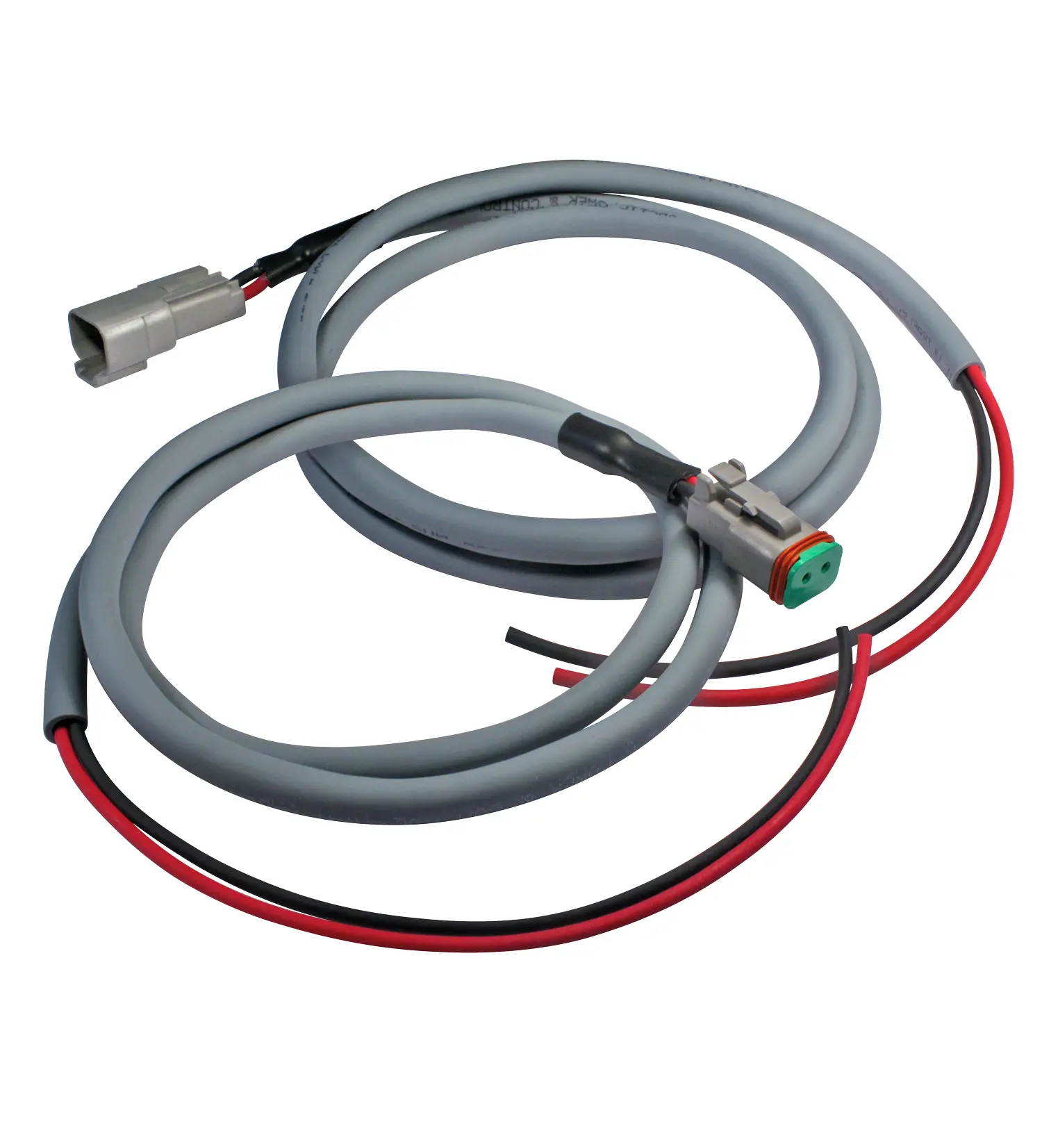 Trailer cable with Deutsch pigtail connectors