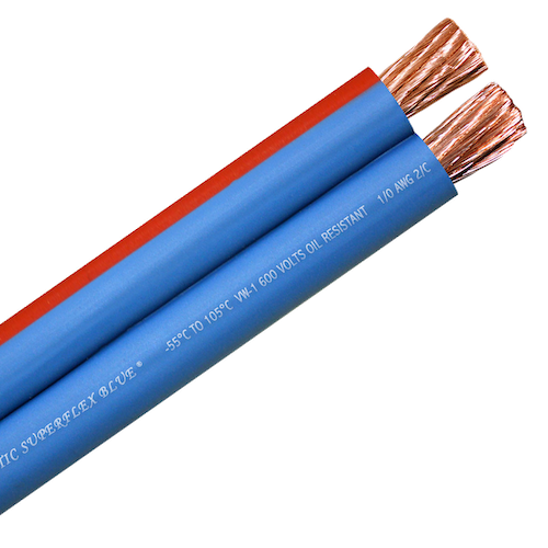 Arctic Superflex Blue bonded pair with polarity stripe