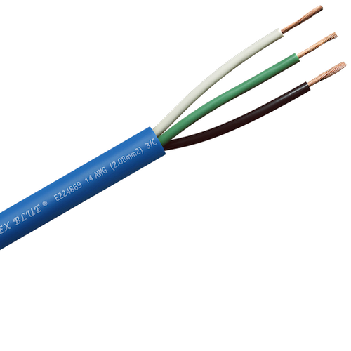 Arctic Ultraflex Blue SEOOW power cord, three conductors